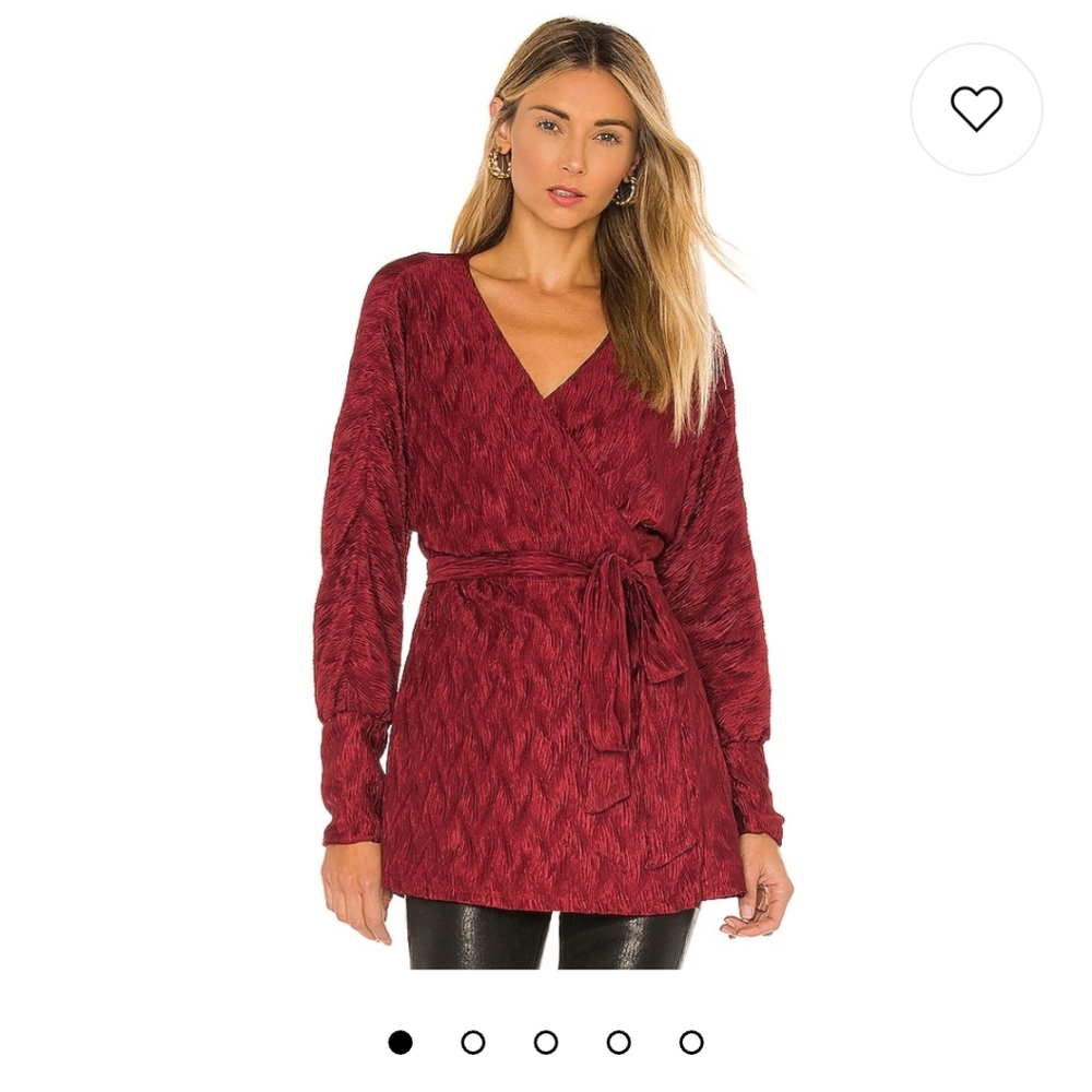 House of Harlow x Revolve Nona Wrap Top